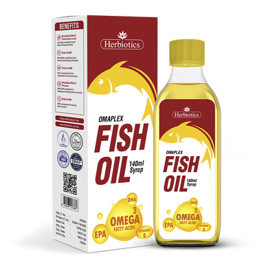 Herbiotics - Omaplex - Fish Oil - Standard Pack - Heart Health