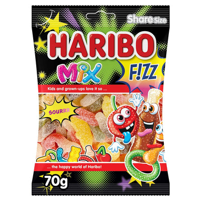 HARIBO - Fizz Mix - 70gm - 24 CT