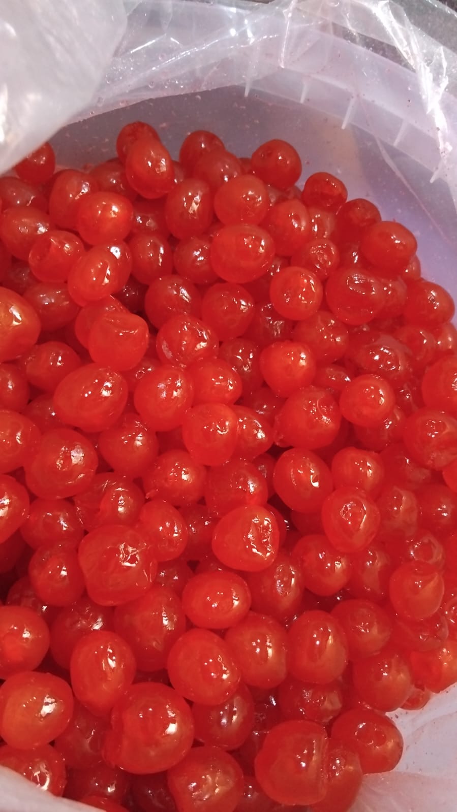 Frutanza - Glace Red Cherry Fruit Filling & Preserve - 10kg Bucket
