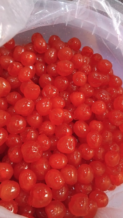 Frutanza - Glace Red Cherry Fruit Filling & Preserve - 10kg Bucket