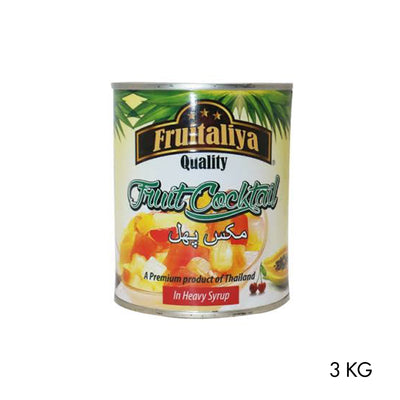 Fruitaliya - Tropical Fruit Cocktail In Heavy Syrup - 3KG