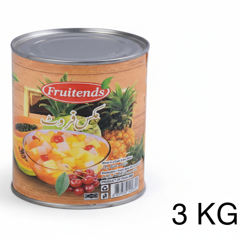 Fruitends - Tropical Fruit Cocktail In Heavy Syrup - 3KG