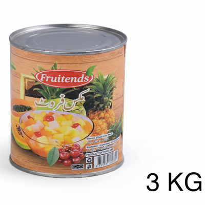 Fruitends - Tropical Fruit Cocktail In Heavy Syrup - 3KG