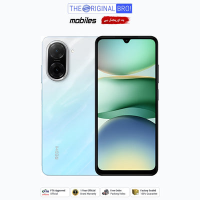 Xiaomi Redmi A5 | 4GB - 64GB | PTA Approved | 1 Year Official Warranty | Factory Sealed | The Original Bro Mobiles