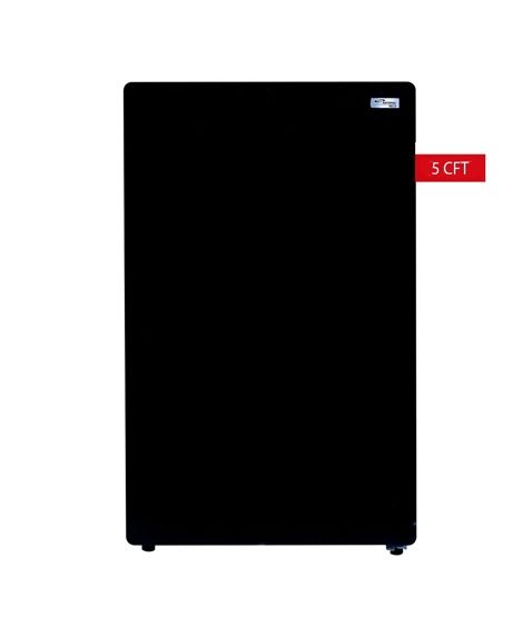 Gaba National (GNE)  - Single Glass Door Refrigerator Black - GNR-185 G.D | Jodiabaazar.com