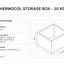 Thermocol Storage Box - 10 KG