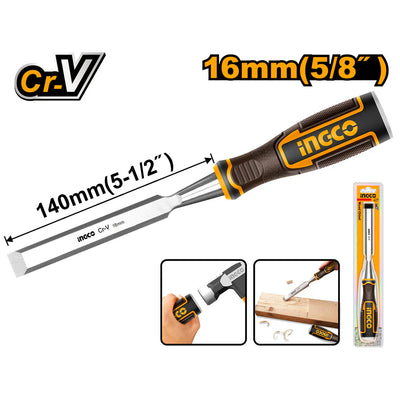 INGCO -  Wood chisel 16mm HWC0816