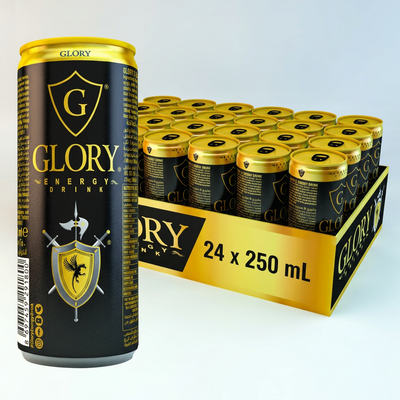 Glory Stimulant Energy Drink 250ml (Made in Türkiye) | 24 Pcs