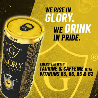 Glory Stimulant Energy Drink 250ml (Made in Türkiye) | 24 Pcs