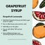 Grape Fruit Syrup Grao Coffee Company 