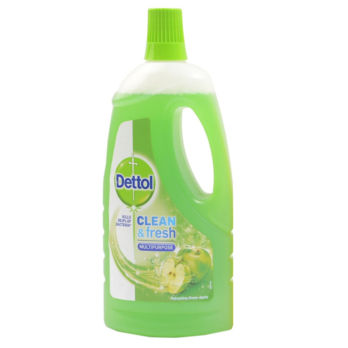 Dettol - Multipurpose & Surface Cleaner - Clean & Fresh - Refreshing Green Apple -1000 ML (1L) - Imported