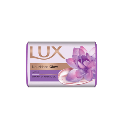 Lux - Nourished Glow - Lotus - Vitamin C + Floral Oil - Soap - 128 Gm (Pack of 6)