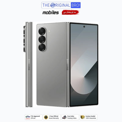 Samsung Galaxy Z Fold 6 5G | 12GB - 512GB | PTA Approved | 1 Year Official Warranty | Factory Sealed | The Original Bro Mobiles