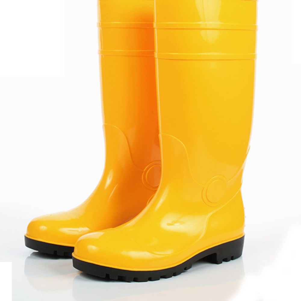 Safety Long Rubber Gum Boots With Steel Toe | Jodiabaazar.com