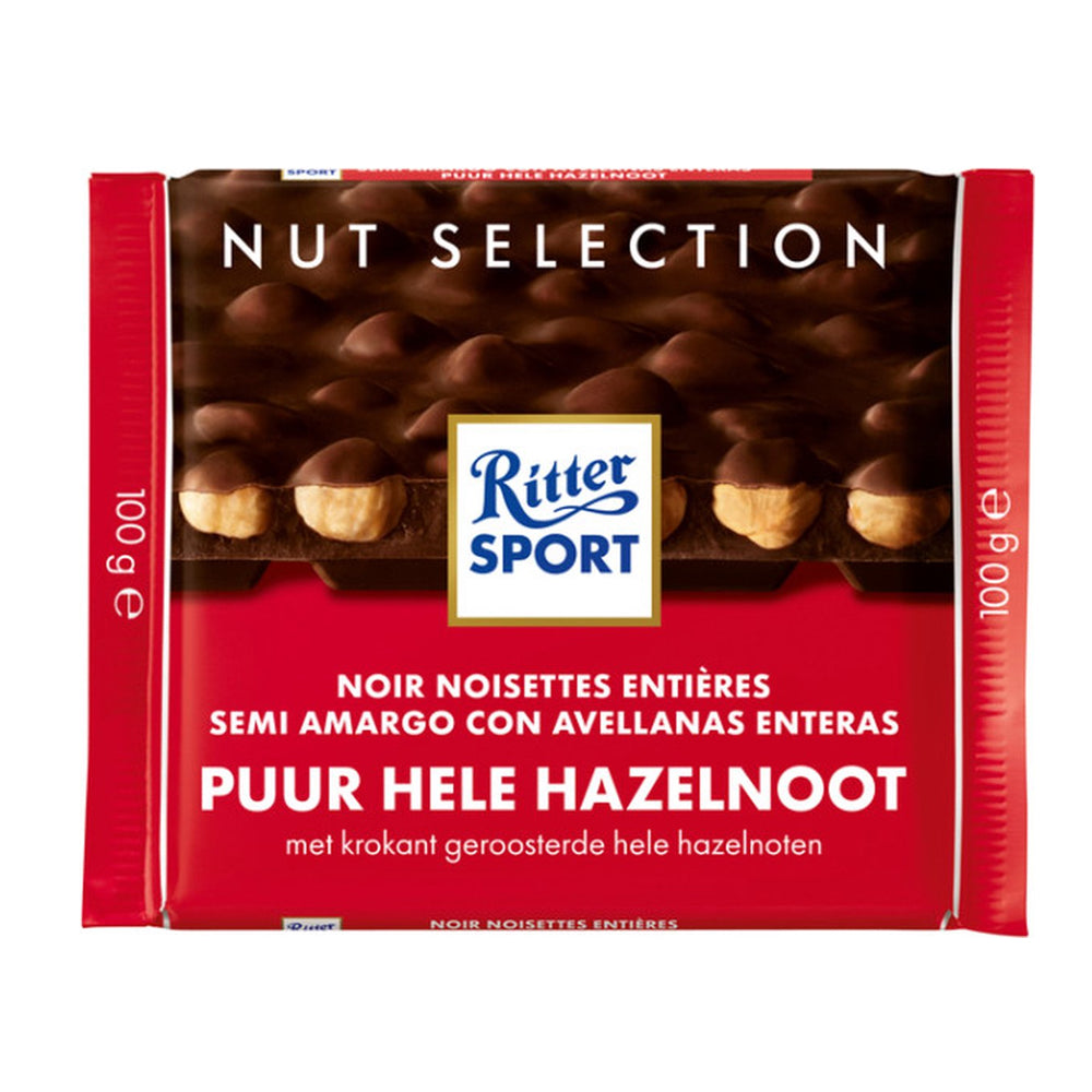 Ritter Sport - Pure Whole Hazelnut - 100g