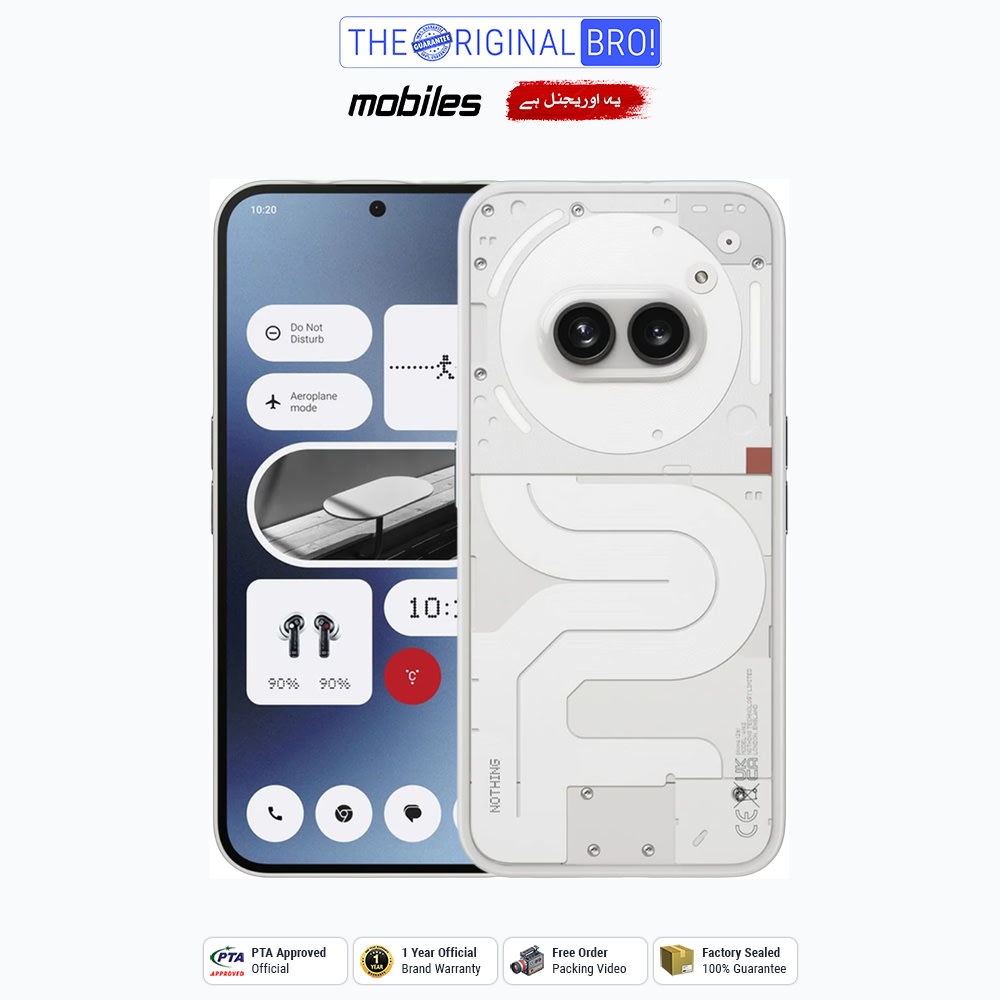 Nothing Phone 2A 5G | 12GB - 256GB | PTA Approved | 1 Year Official Warranty | Factory Sealed | The Original Bro Mobiles