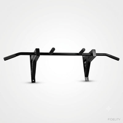 Multi-Grip Wall-Mounted Pull-Up Bar – Heavy-Duty Heavy Steel Gym Equipment for Home & Garage Workouts