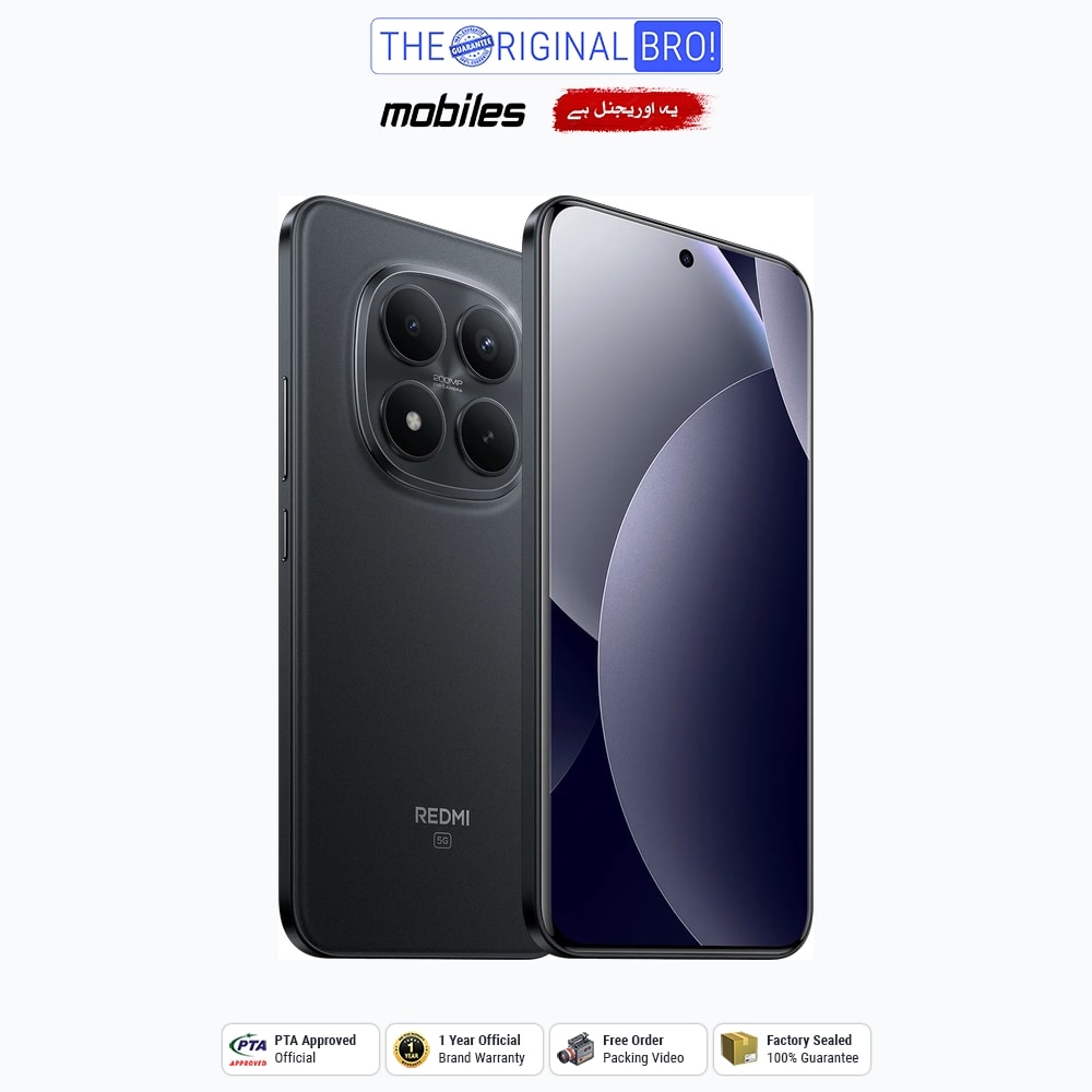 Xiaomi Redmi Note 15 Pro Plus 5G | 12GB - 512GB | PTA Approved | 1 Year Official Warranty | Factory Sealed | The Original Bro Mobiles