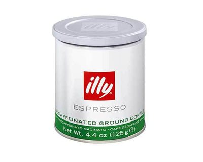 Illy - Classico Decaffeinated - Ground Espresso Coffee - Medium Roast - 125g