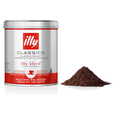 Illy - Classico - 125g - Ground Coffee - Medium Roast