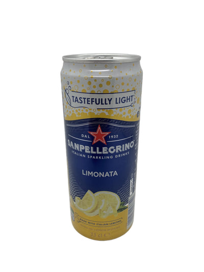 TASTEFULLY LIGHT - SANPELLEGRINO - LIMONATA - Lemon Drink - 33cl Can Qtn / 24 Each