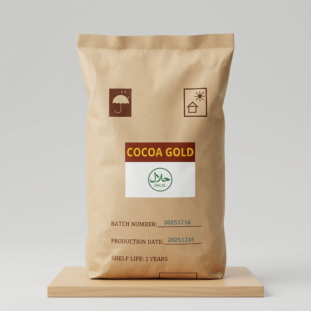 Cocoa Gold Premium Alkalized Cocoa Powder | Bulk 25 kg Bag