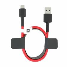 Mi - Type-C Braided Cable - 1m - Red | Jodiabaazar.com