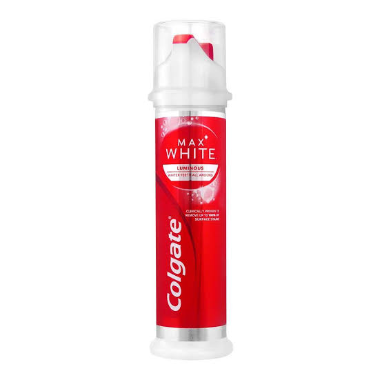 Colgate - Max White - Luminous Sparkling Mint - Toothpaste Pump - 100ml