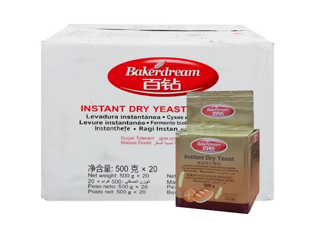 Bakerdream - Instant Dry Yeast - 500G - ctn (20 pcs) - High Sugar