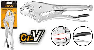 INGCO -  Curved jaw locking plier 50mm HCJLW0110