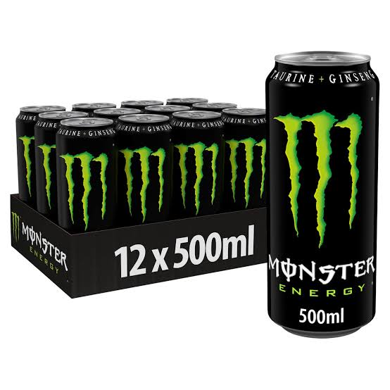 Monster Energy Drink - Original - 500 ML (Pack of 12)