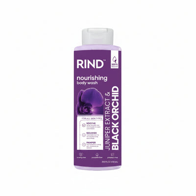 RIND - nourishing body wash - JUNIPER EXTRACT & BLACK ORCHID - 606ml