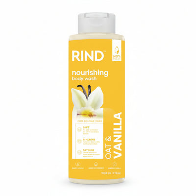 RIND - nourishing body wash - OAT & VANILLA - 606ml