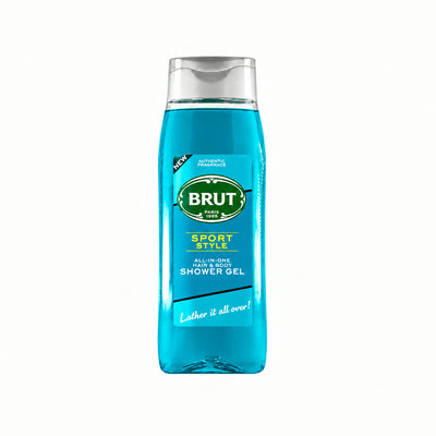 BRUT - SHOWER GEL - SPORT STYLE - 16.9 fl oz / 500 ml