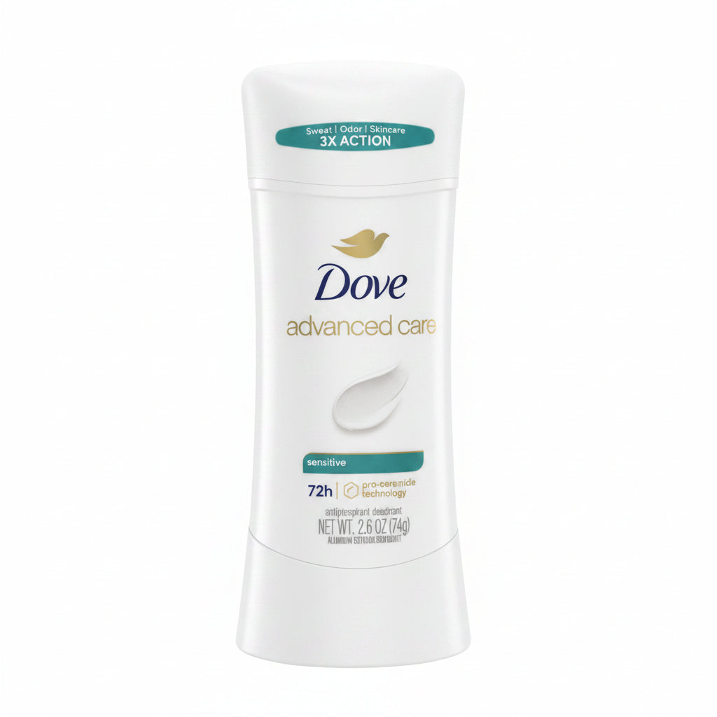 Dove - advanced care - DEODORANT STICK - SENSITIVE - 74g