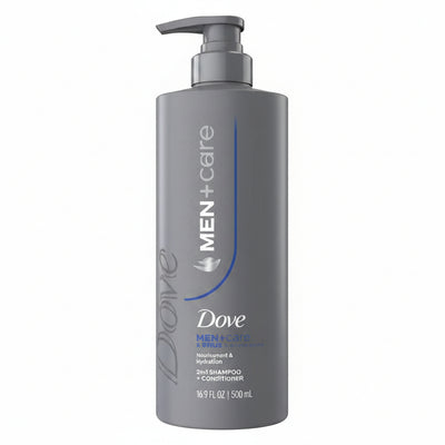 Dove - SHAMPOO+CONDITIONER - MEN+CARE - BLUE EUCALYPTUS+BIRCH - 18 fl oz 532 ml