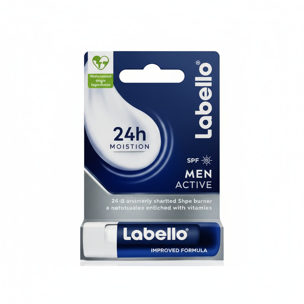 Labello - MEN ACTIVE - LIP BALM - 4.8gm