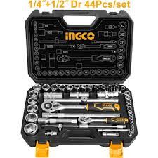 INGCO -  44 Pcs 1/4"&1/2" socket set  HKTS42441