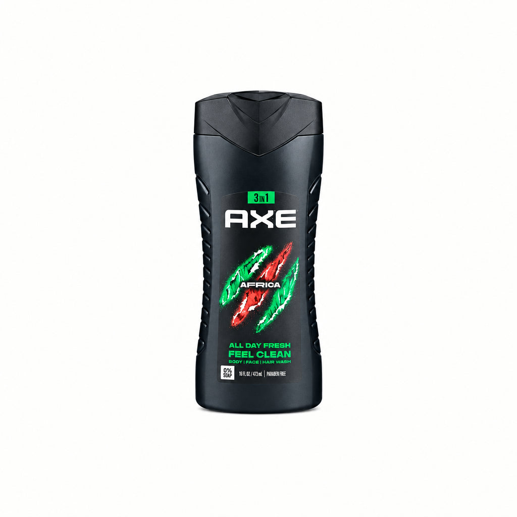 AXE - BODY WASH - 3 IN 1 - AFRICA - 400ml