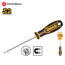 INGCO -  Pozidriv screwdriver PZ1/100MM HSDPZ1100