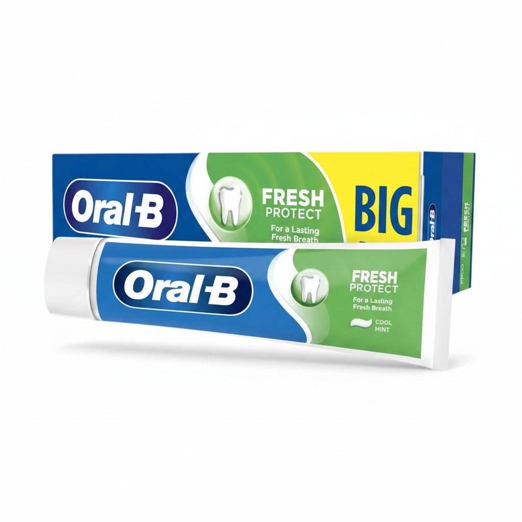 Oral-B - Tooth Paste - FRESH PROTECT - Big Pack 100ml - Toothpaste - Image 2