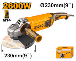 INGCO -  Angle grinder 2600w AG26008