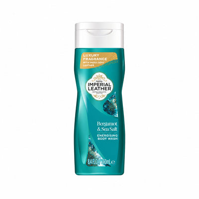 IMPERIAL LEATHER - BODY WASH - Bergamot & Sea Salt - 8.4 fl oz / 250ml