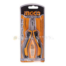 INGCO -  Mini bent nose pliers 115mm HMBNP08115