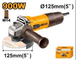 INGCO -  Angle grinder 900w AG90028