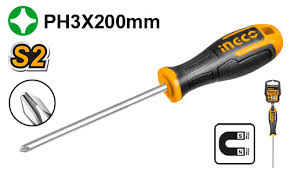 INGCO -  Phillips screwdriver 200MM HS68PH3200
