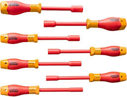 INGCO -  7 Pcs insulated nut screwdriver set  HKISD0701