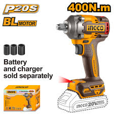INGCO -  Cordless impact wrench 20v CIWLI20401