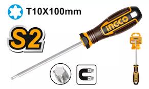 INGCO -  Torx screwdriver T10/100MM HSDX10100
