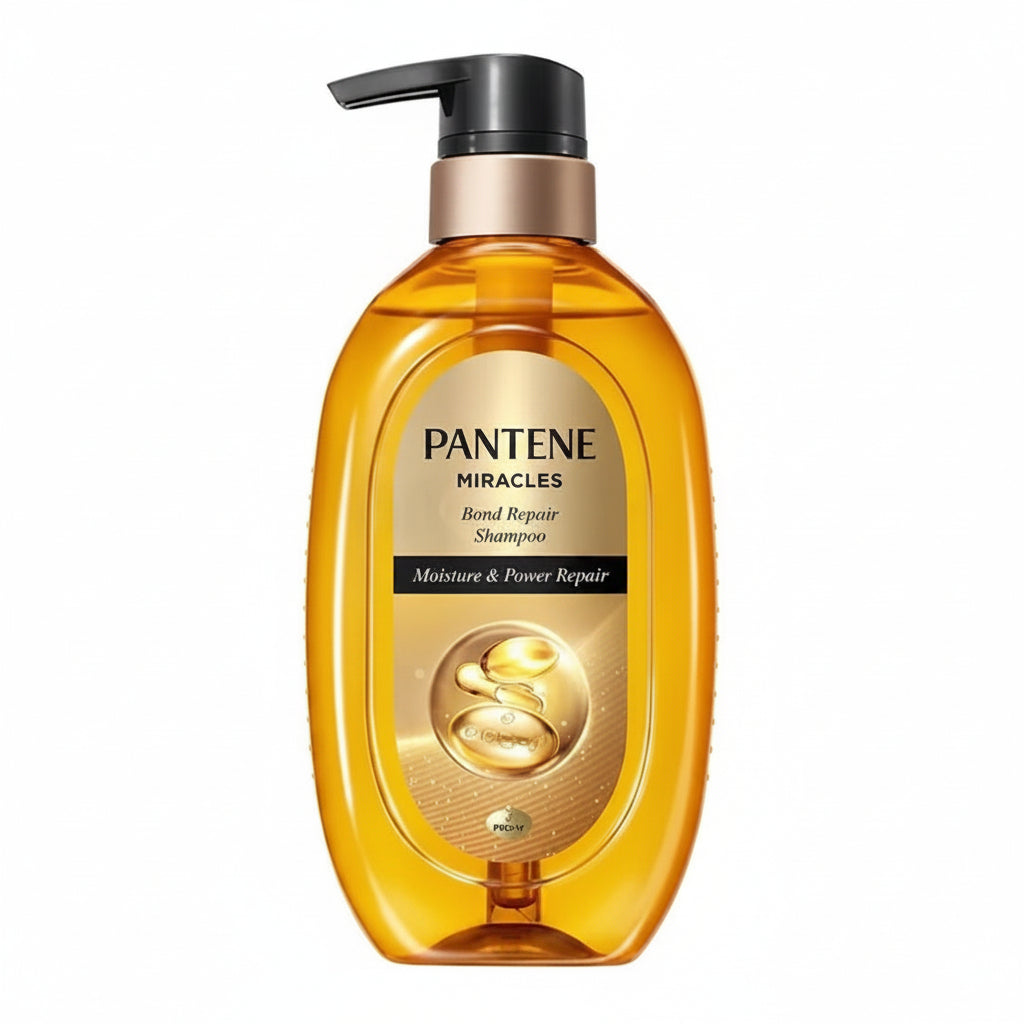 PANTENE - Bond Repair SHAMPOO - MIRACLES - MOISTURE & POWER REPAIR - 431ml